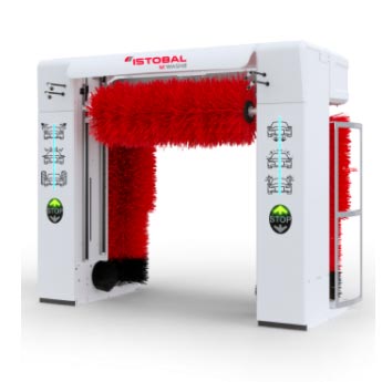 équipements de lavage, portiques, centres de lavage haute pression, istobal m'wash4, mtech, lavage, bonre de payement, drome, ardèche