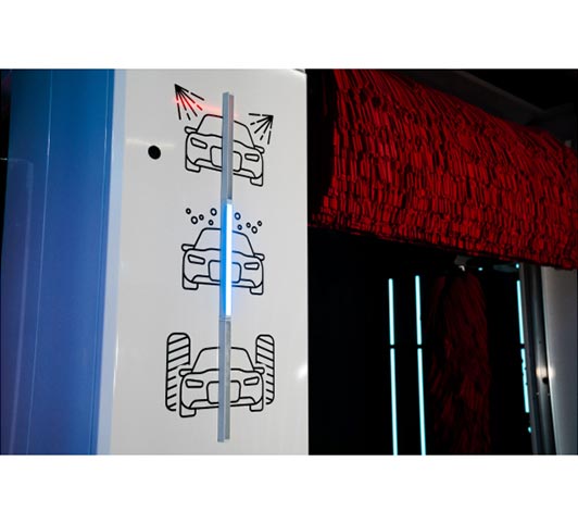 équipements de lavage, portiques, centres de lavage haute pression, istobal m'wash4, mtech, lavage, bonre de payement, drome, ardèche